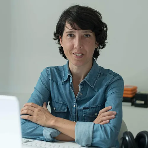 Paula Bugni, miembro del deprtamento de montaje en Muy al Sur Films