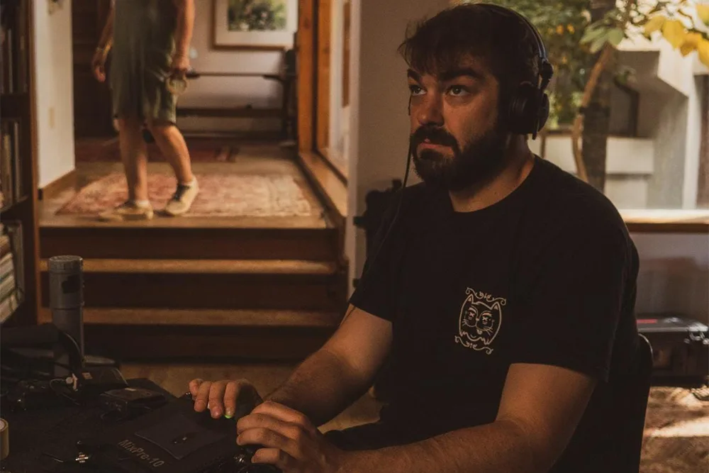 Javier López Soria miembro del departamento de sonido en Muy al Sur Films