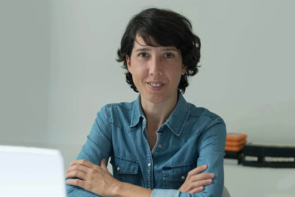 Paula Bugni, miembro del deprtamento de montaje en Muy al Sur Films